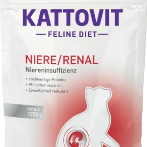 KATTOVIT Feline Niere/Renal 1,25kg Katzentrockenfutter Diätnahrung Markenprodukt